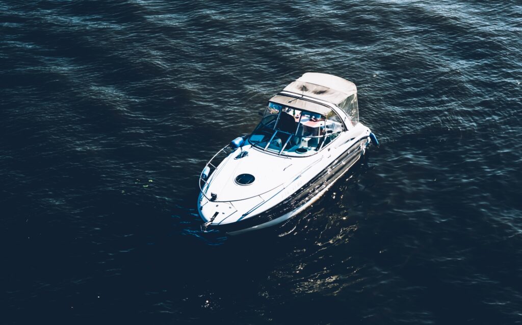 Boat in the sea