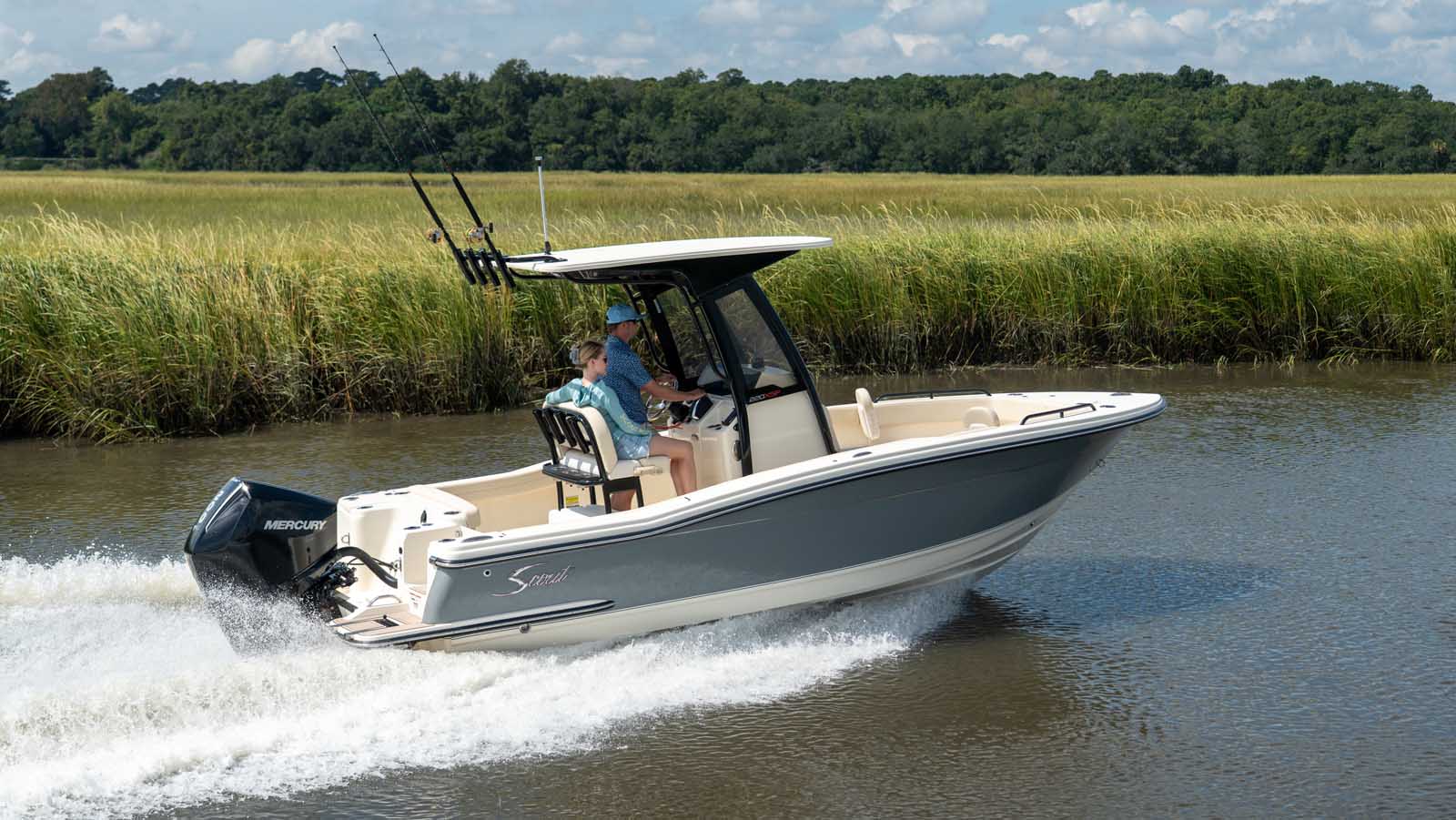 Scout Boats 220 xsf running 8