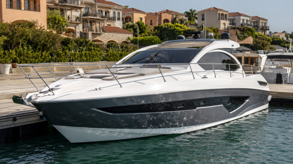 azimut atlantis 45 bow quarter 01