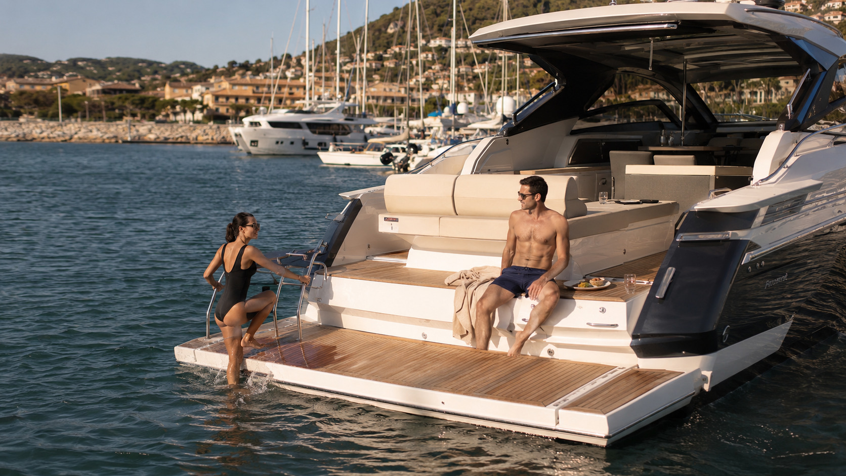 azimut atlantis 45 swim platform 01