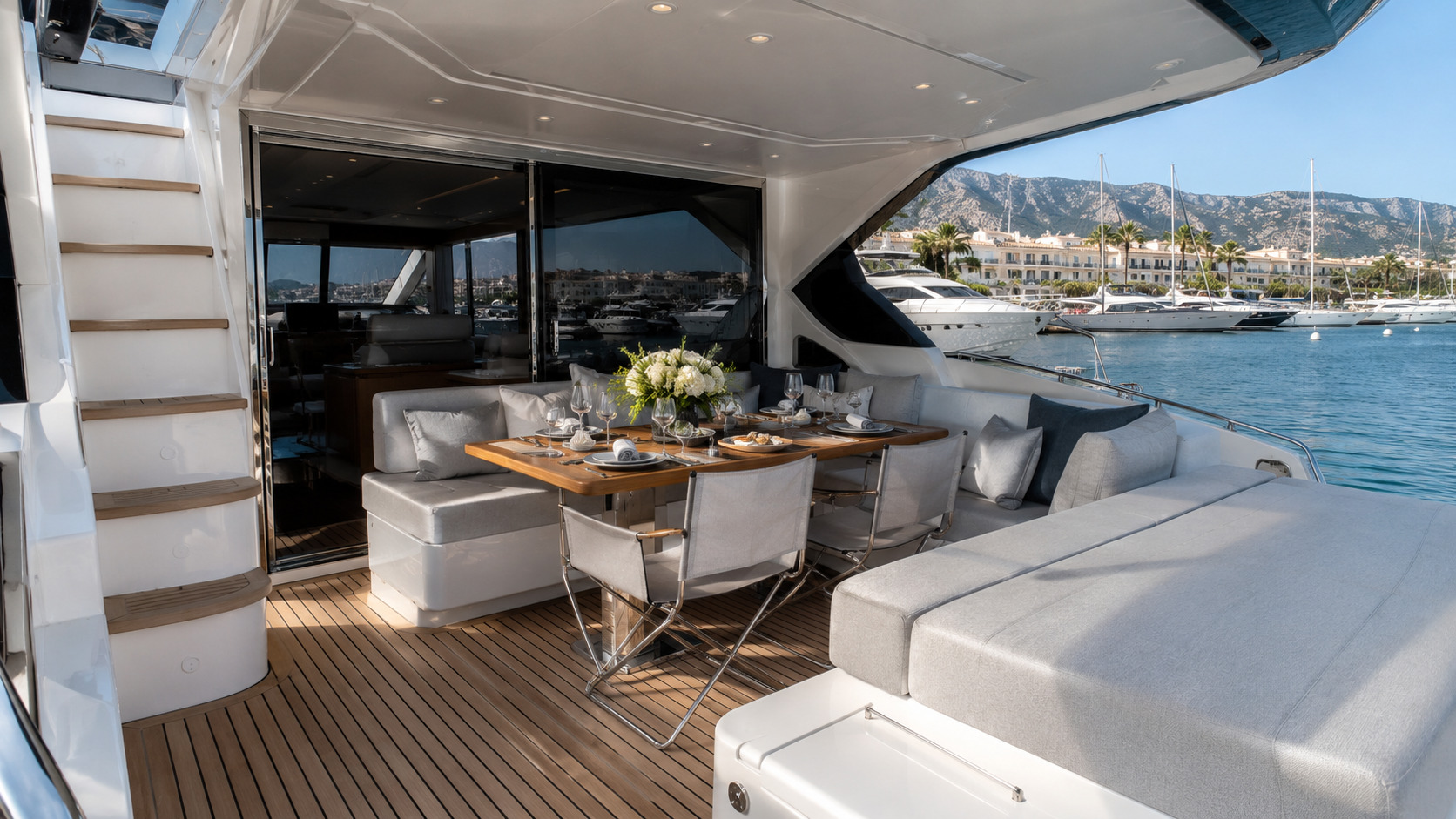 azimut fly 53 aft cockpit social 01