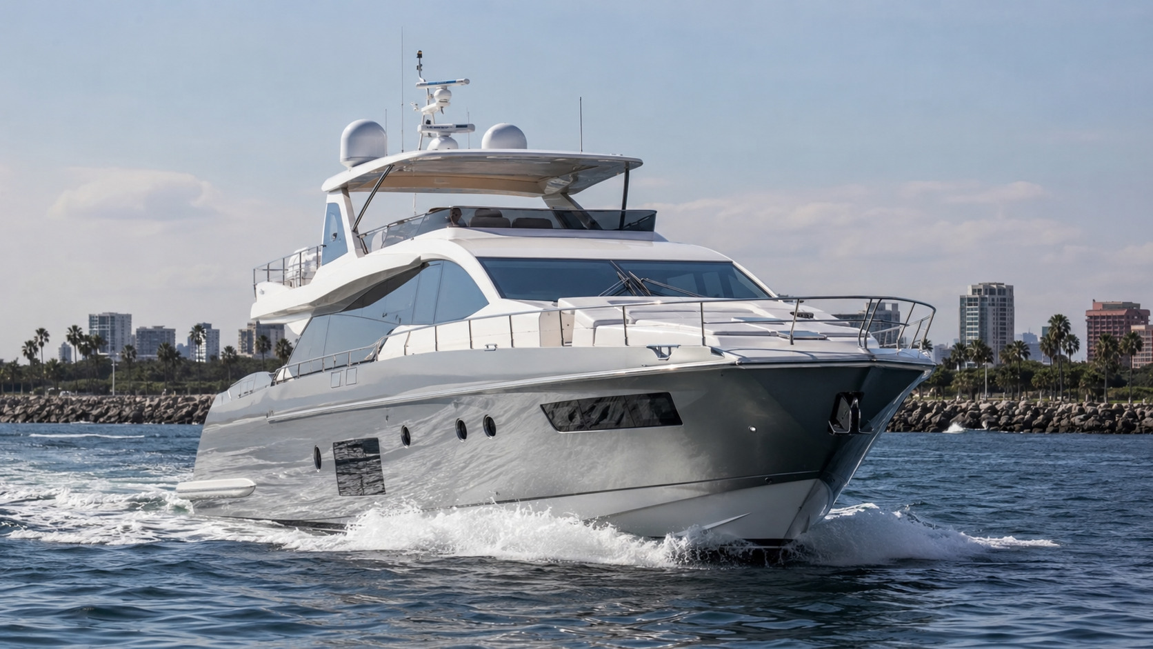 azimut fly 68 harbor departure 01