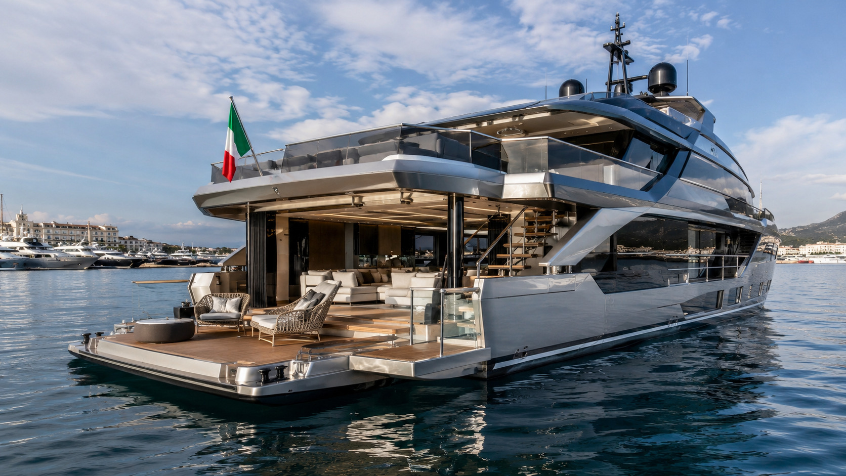 azimut grande 26m main salon 01