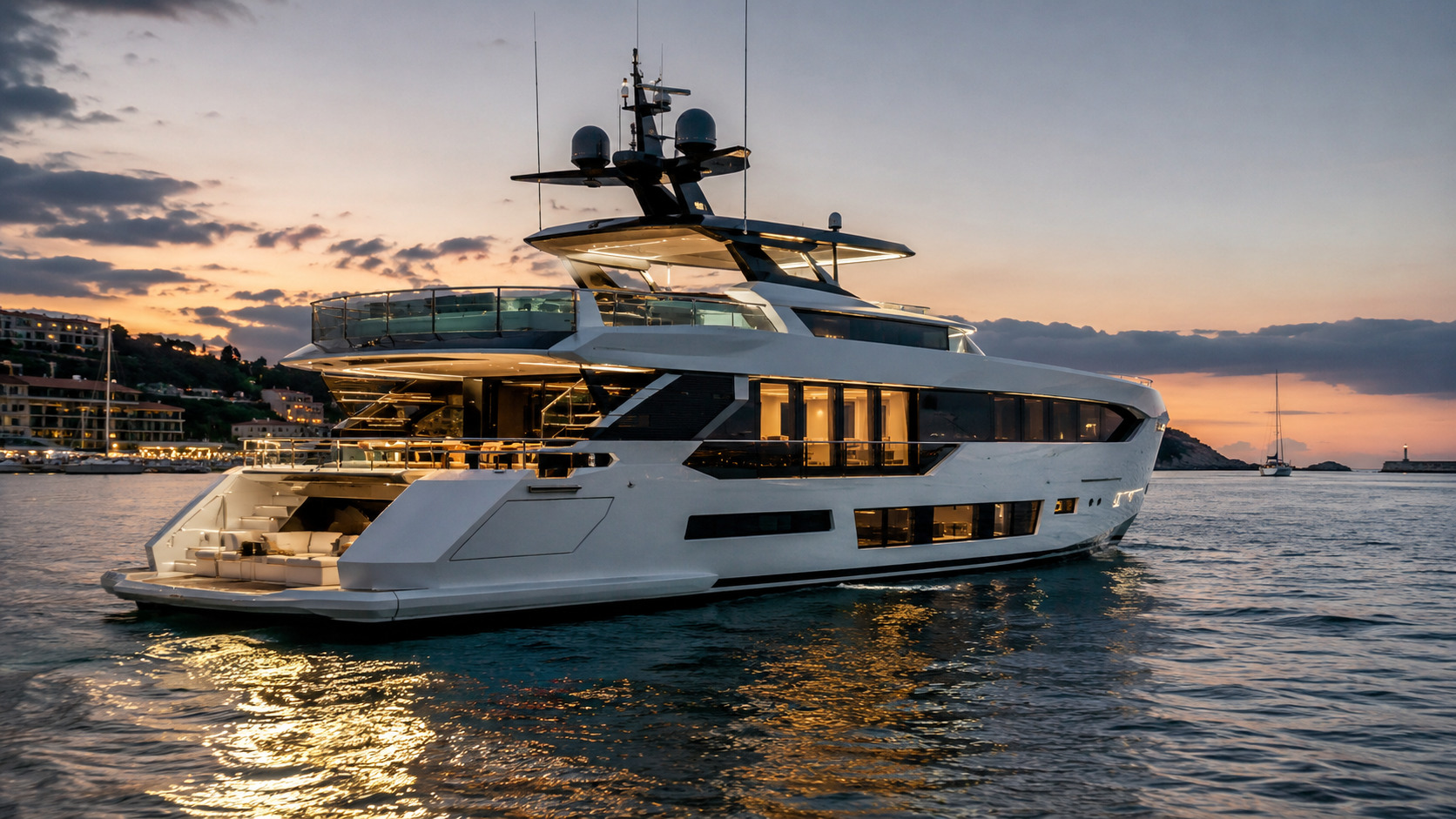 azimut grande 32m twilight marina arrival 02