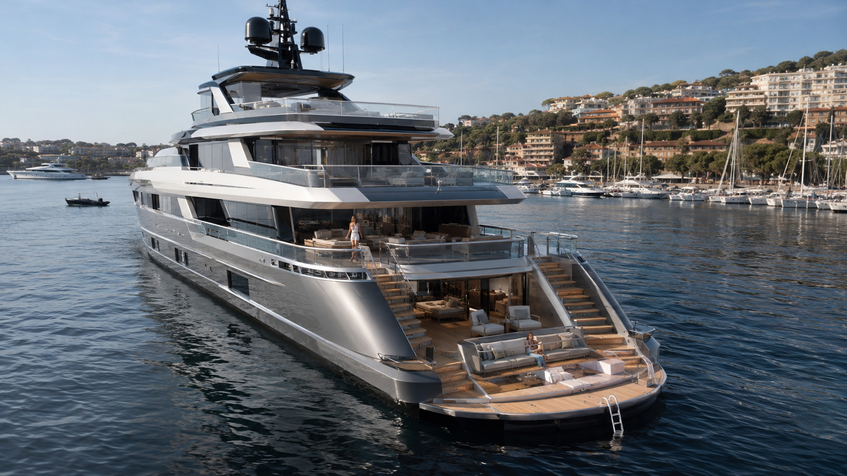azimut grande trideck stern terrace 02