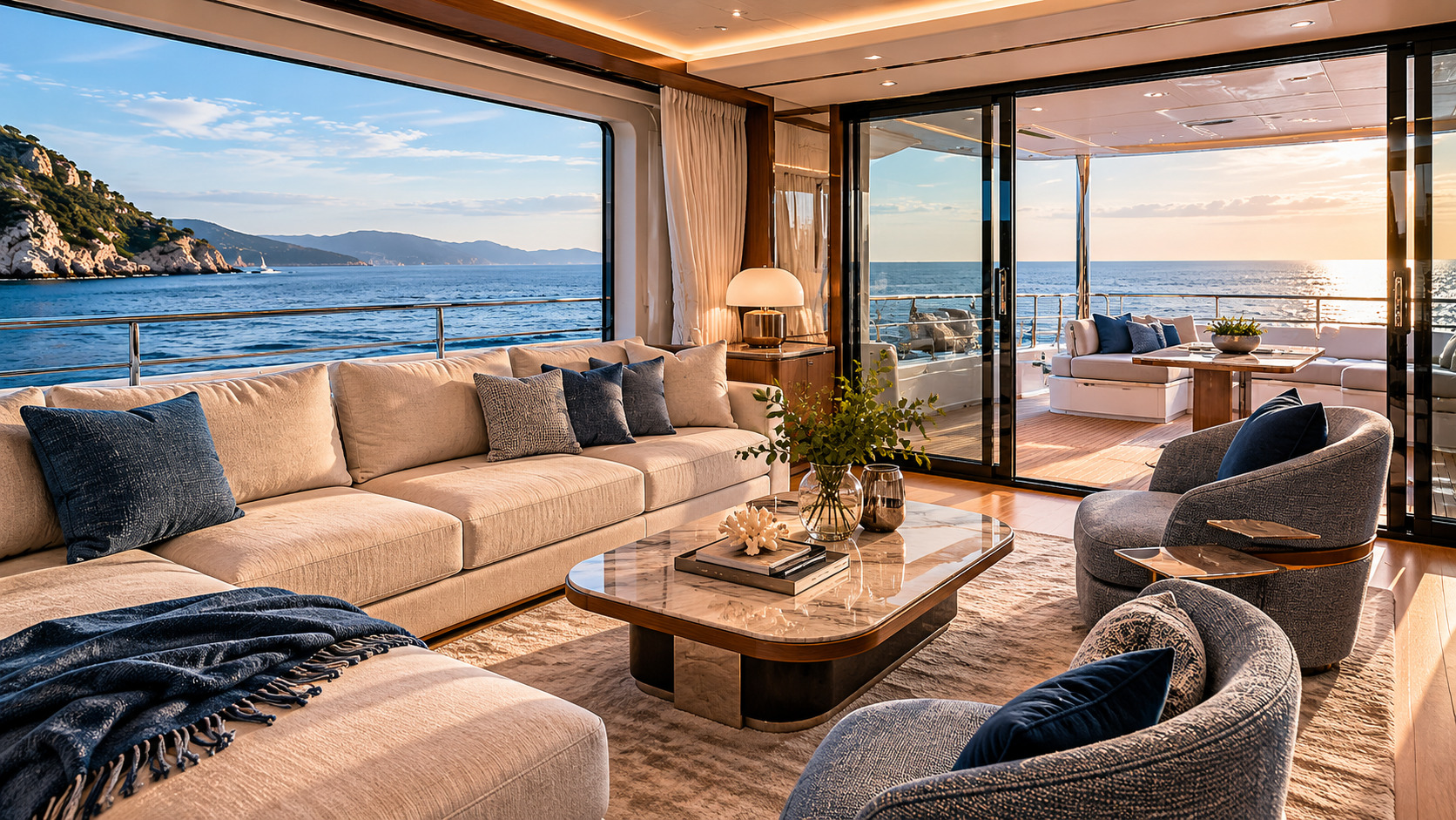 azimut magellano 60 salon panoramic windows 03