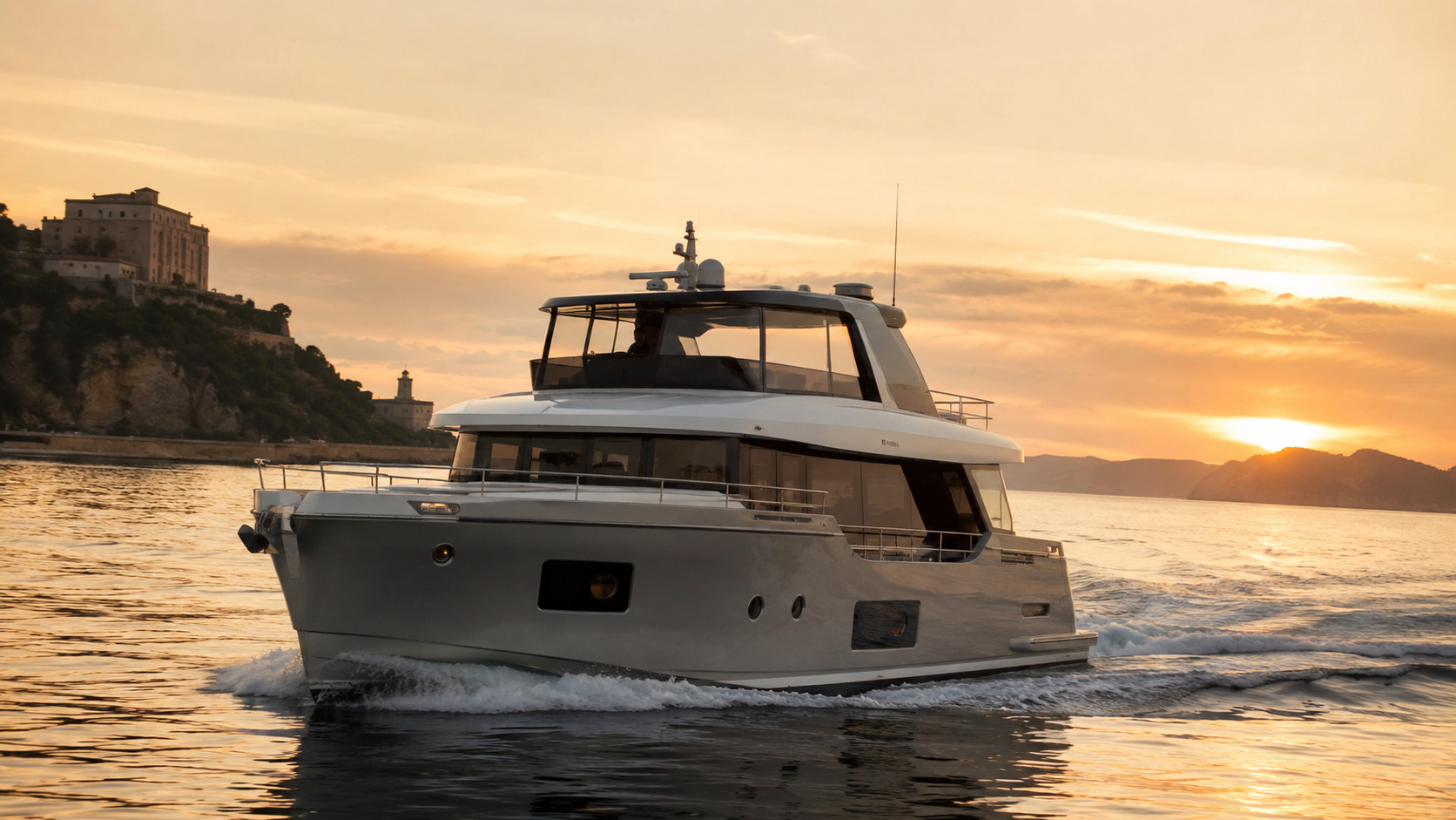 azimut magellano 60 sunset passage angle 02