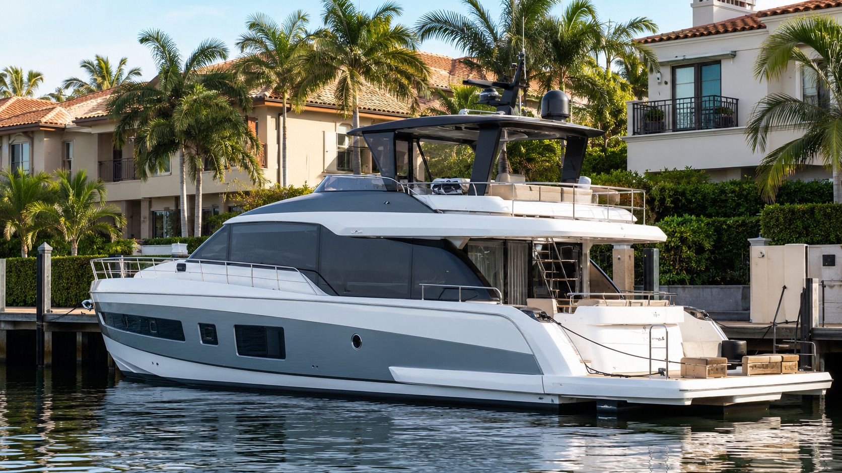 azimut magellano 66 marina dockside profile 03