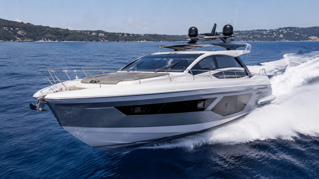 azimut s6 running front quarter 03