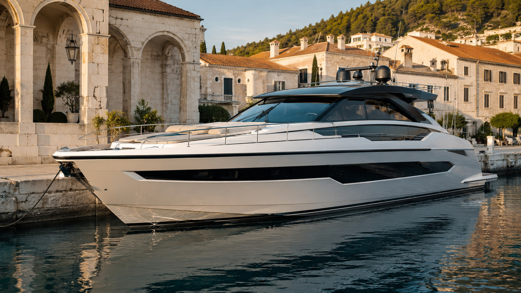 azimut s8 dockside luxury exterior 01