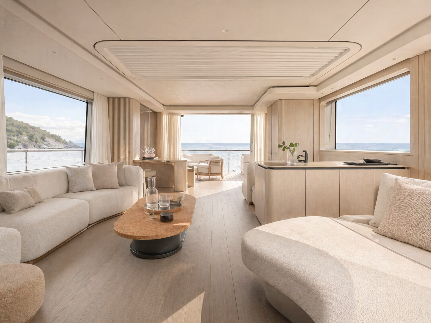 azimut sea deck yacht boats