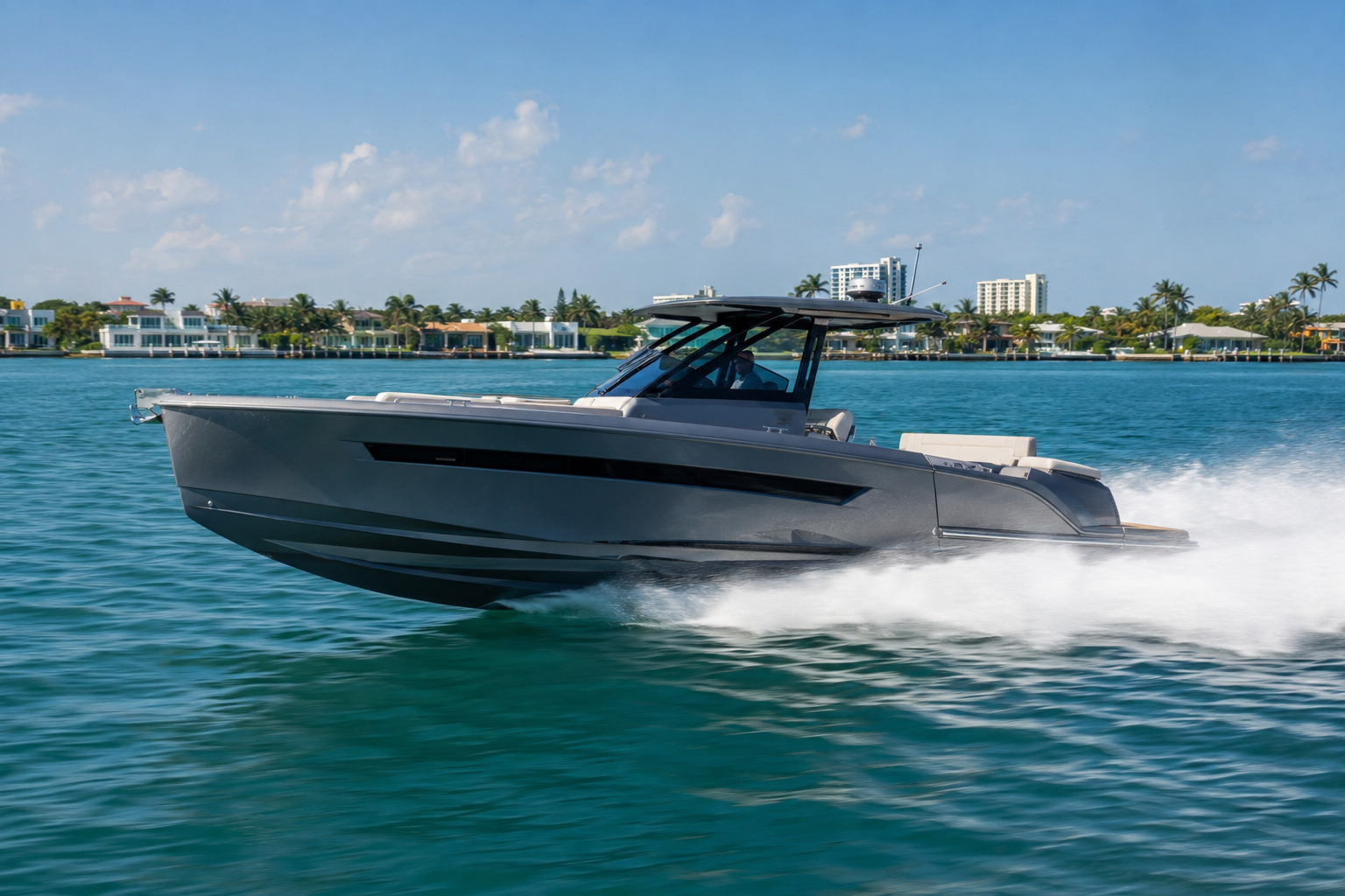 azimut verve 42 fast coastal running 01