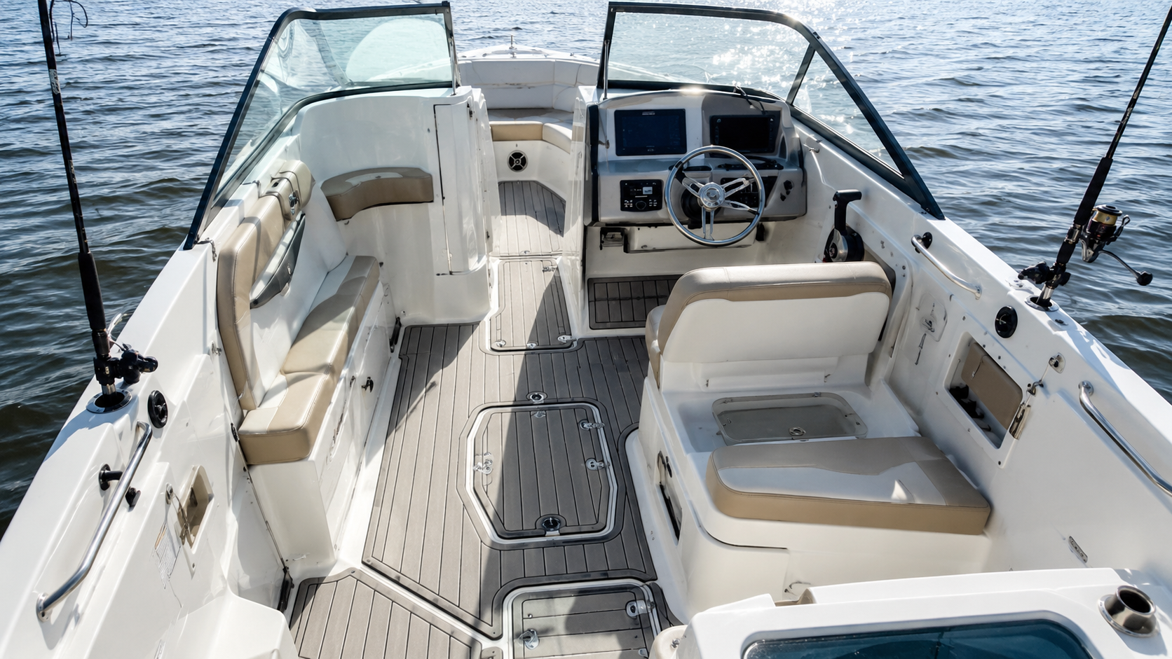 bayliner side console trophy