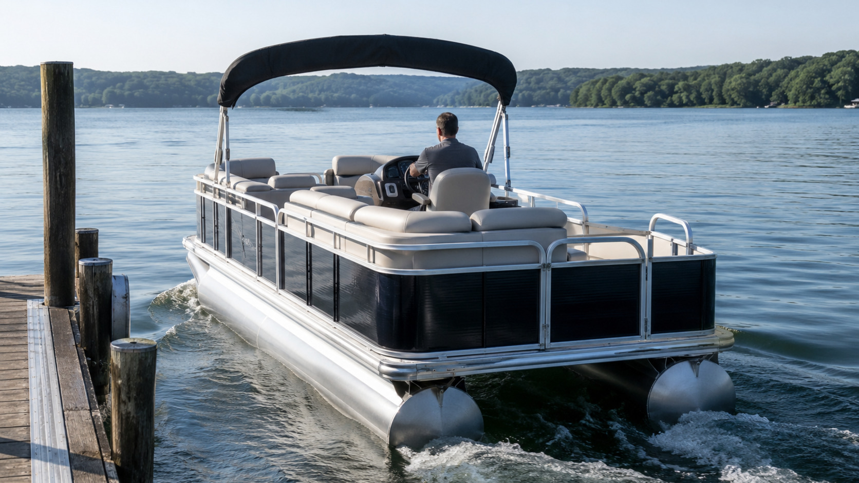 bennington 18 sx line dock departure 14