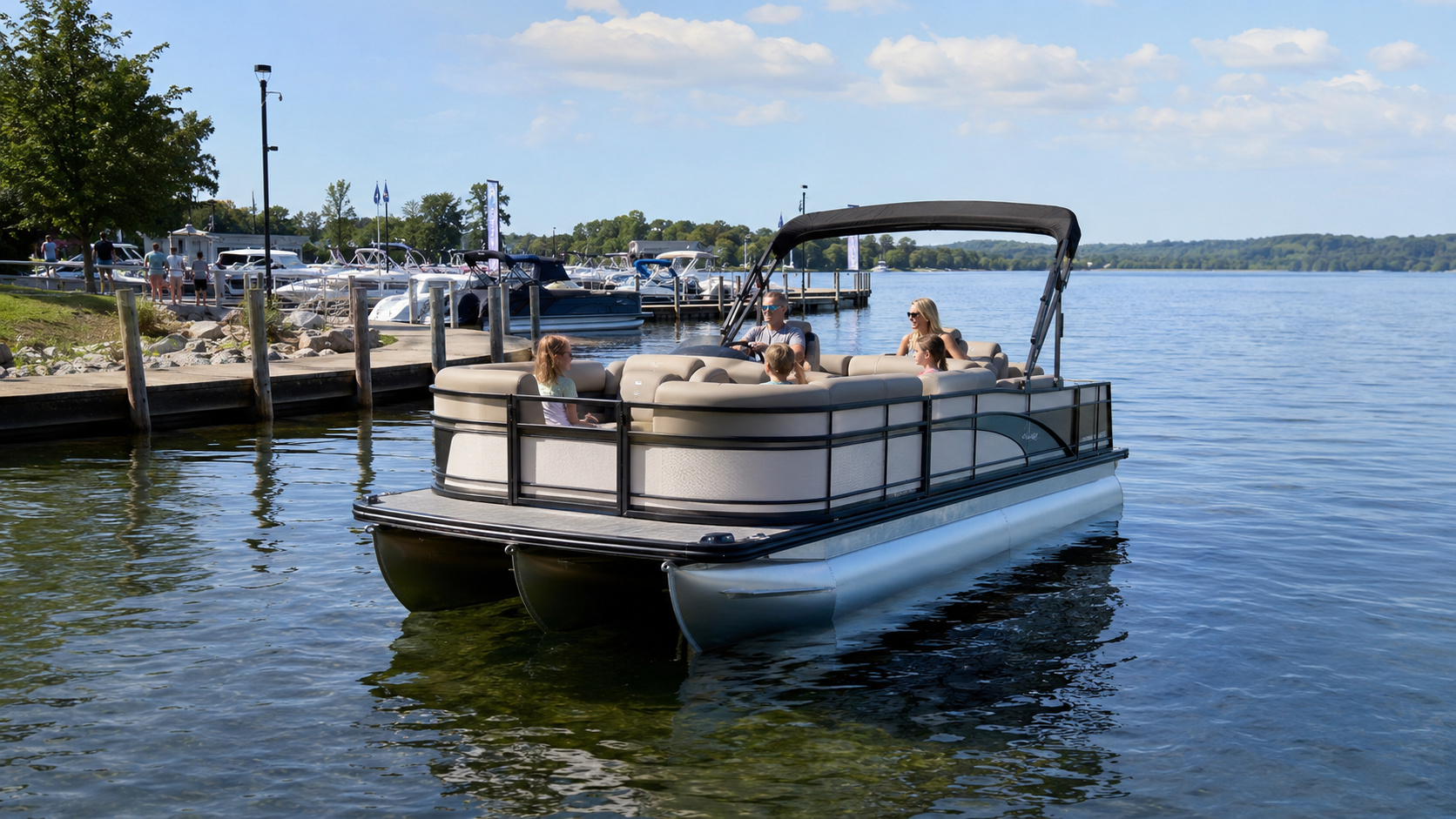 bennington 20 s line marina arrival 01