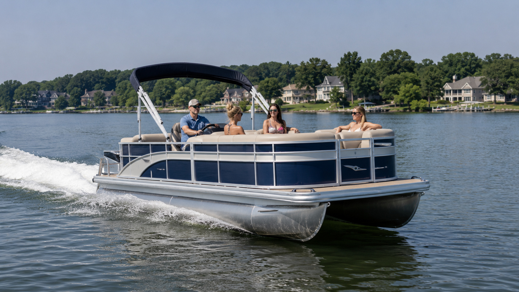 bennington 20 s one family cruising lifestyle 01