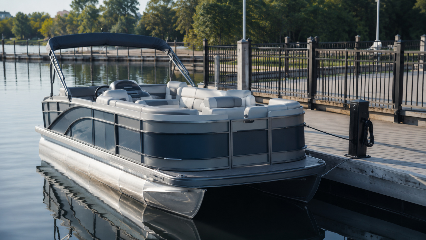 bennington 21 msb marina side angle 01