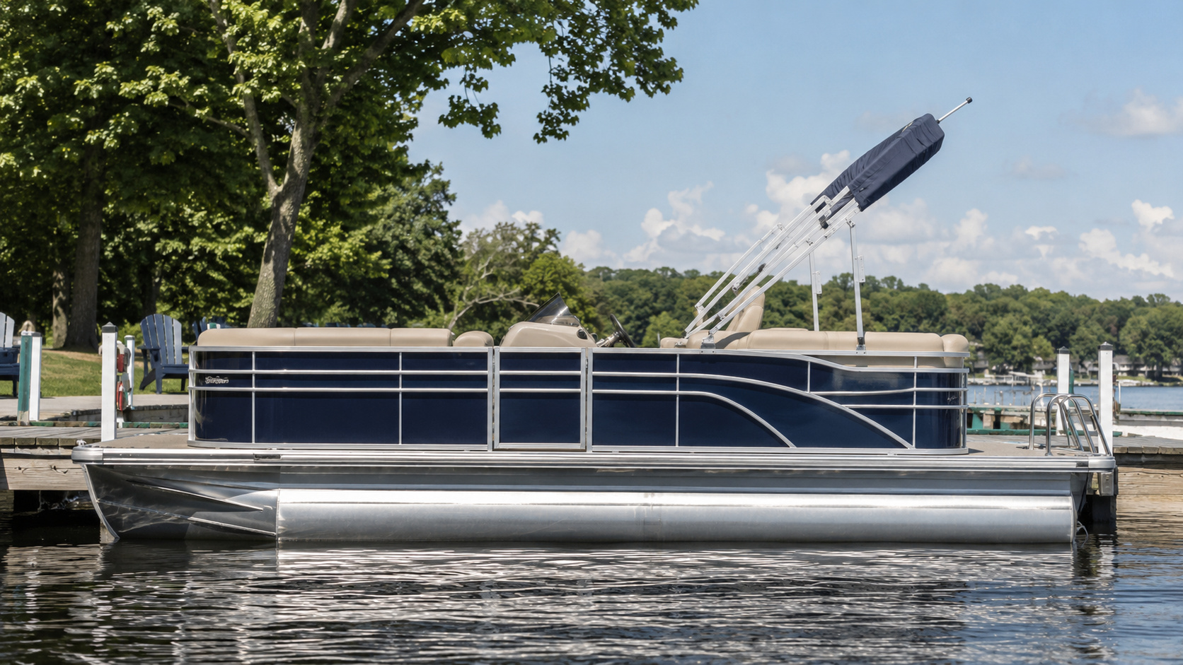 bennington 22 s one dockside profile 01