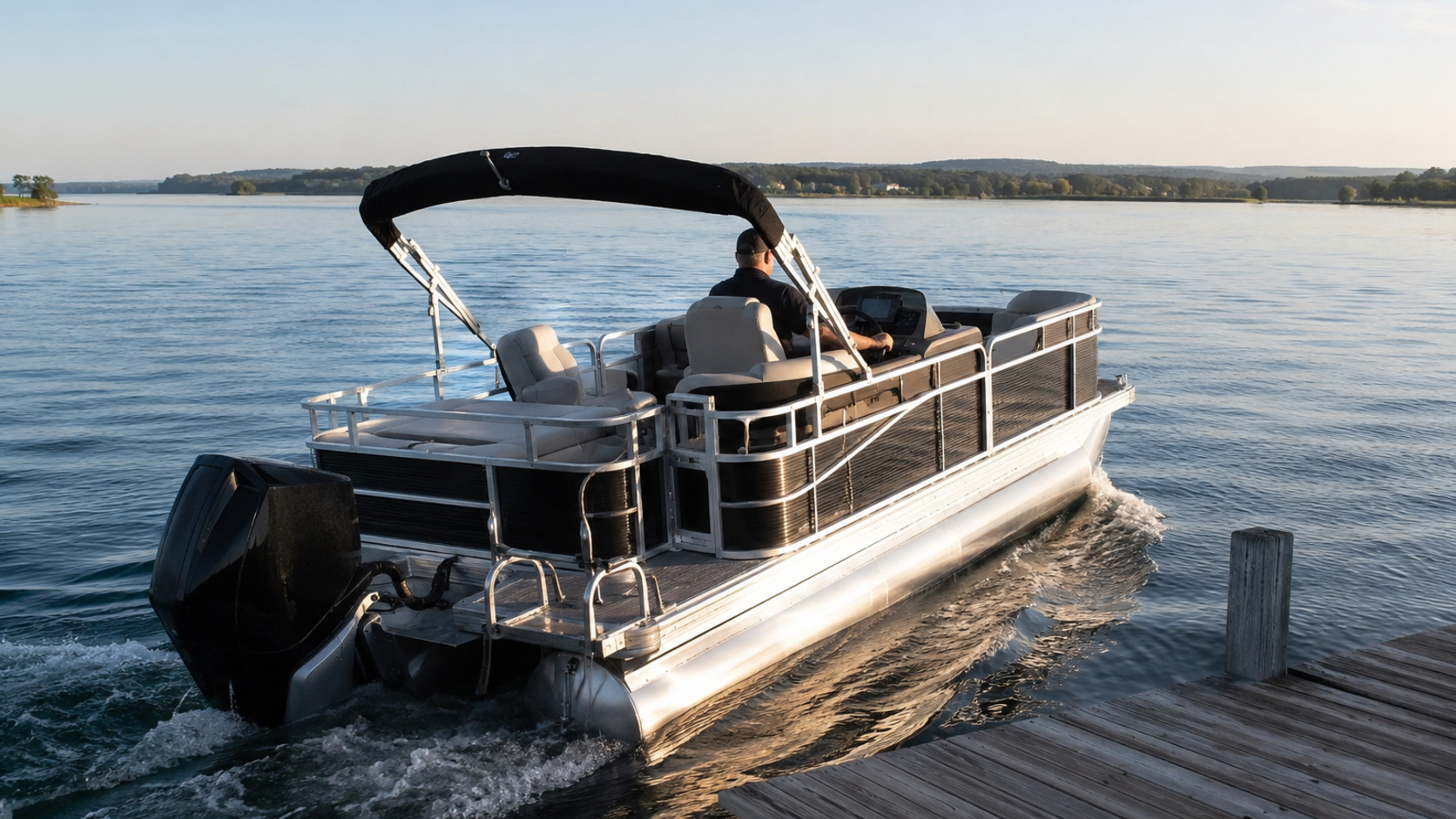 bennington 22 sxfapg dock departure 14