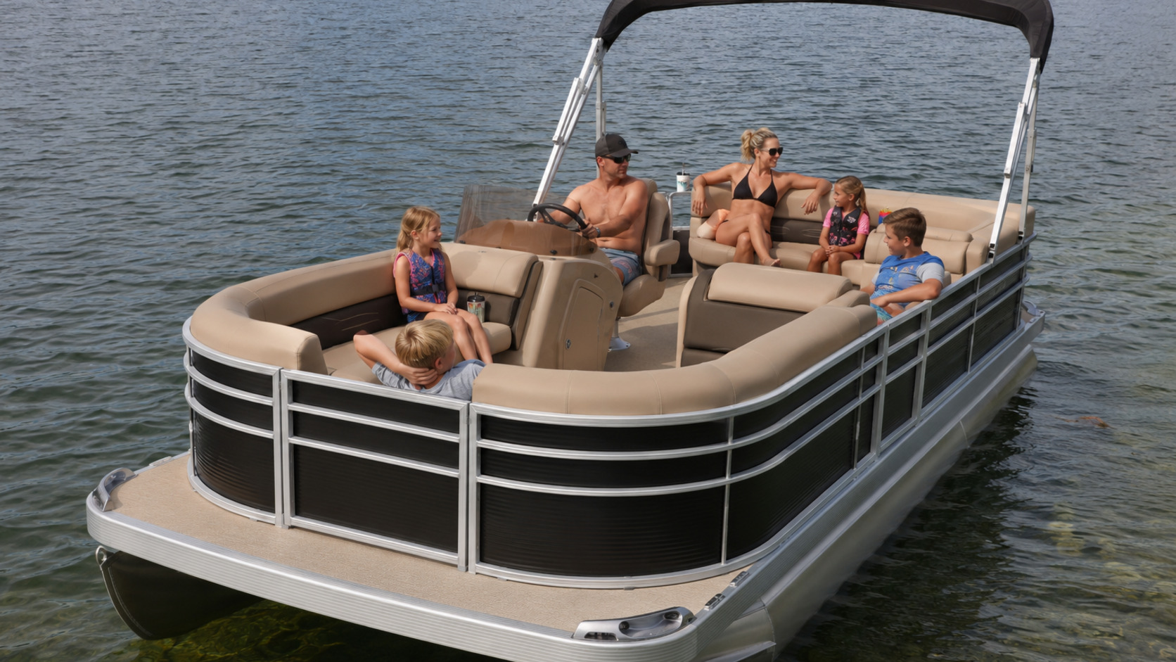 bennington 22 sxsr family lake day 08