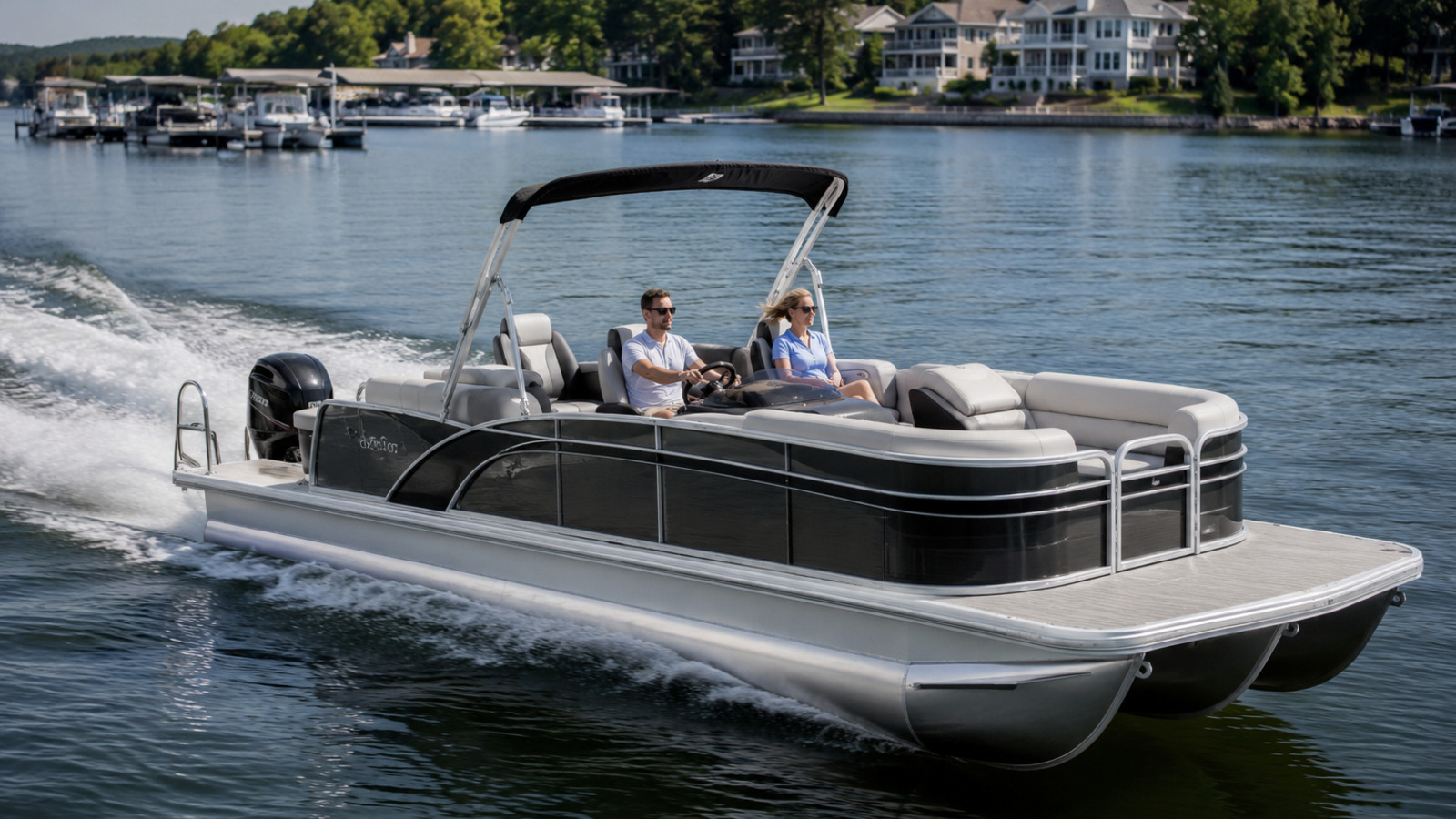 bennington 23 lsr hero exterior 01