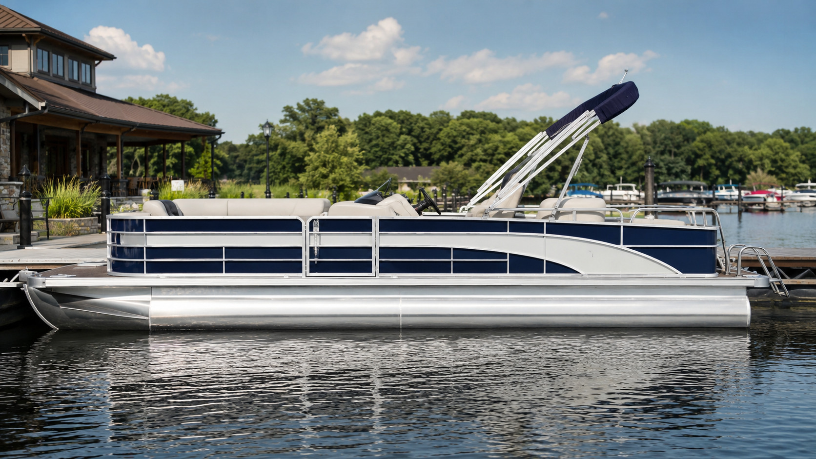 bennington 23 msb dockside profile 01