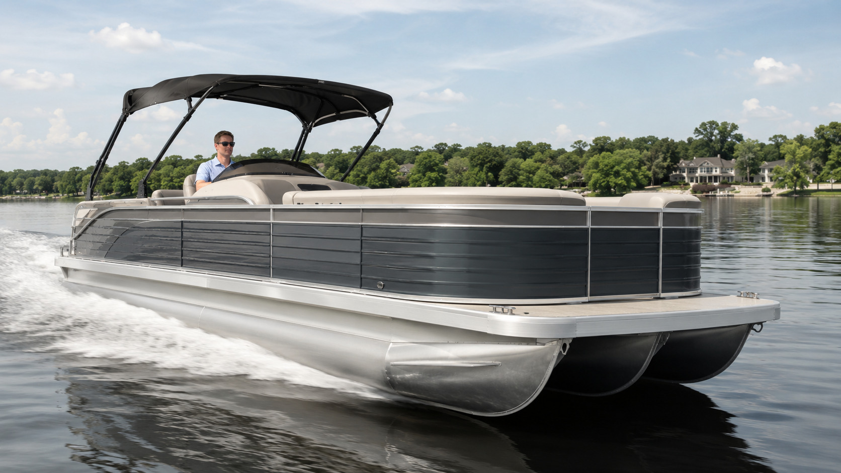 bennington 23 msb front quarter running 01