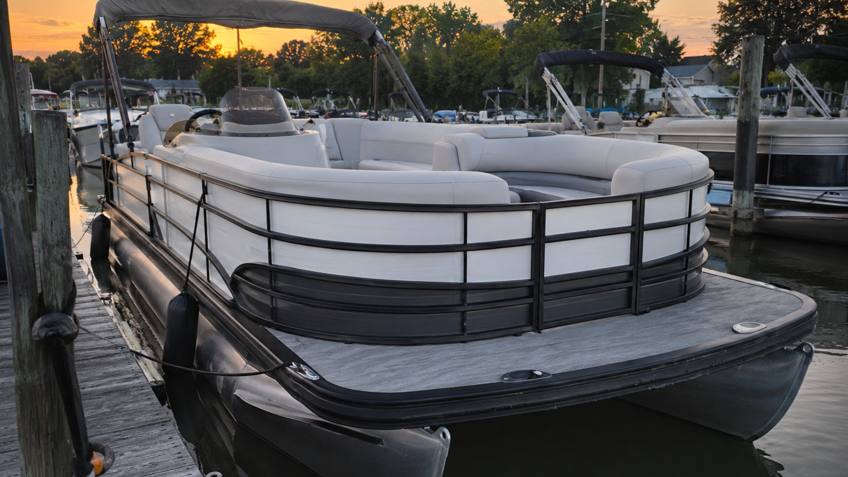 bennington 23 sx line sunset marina 11