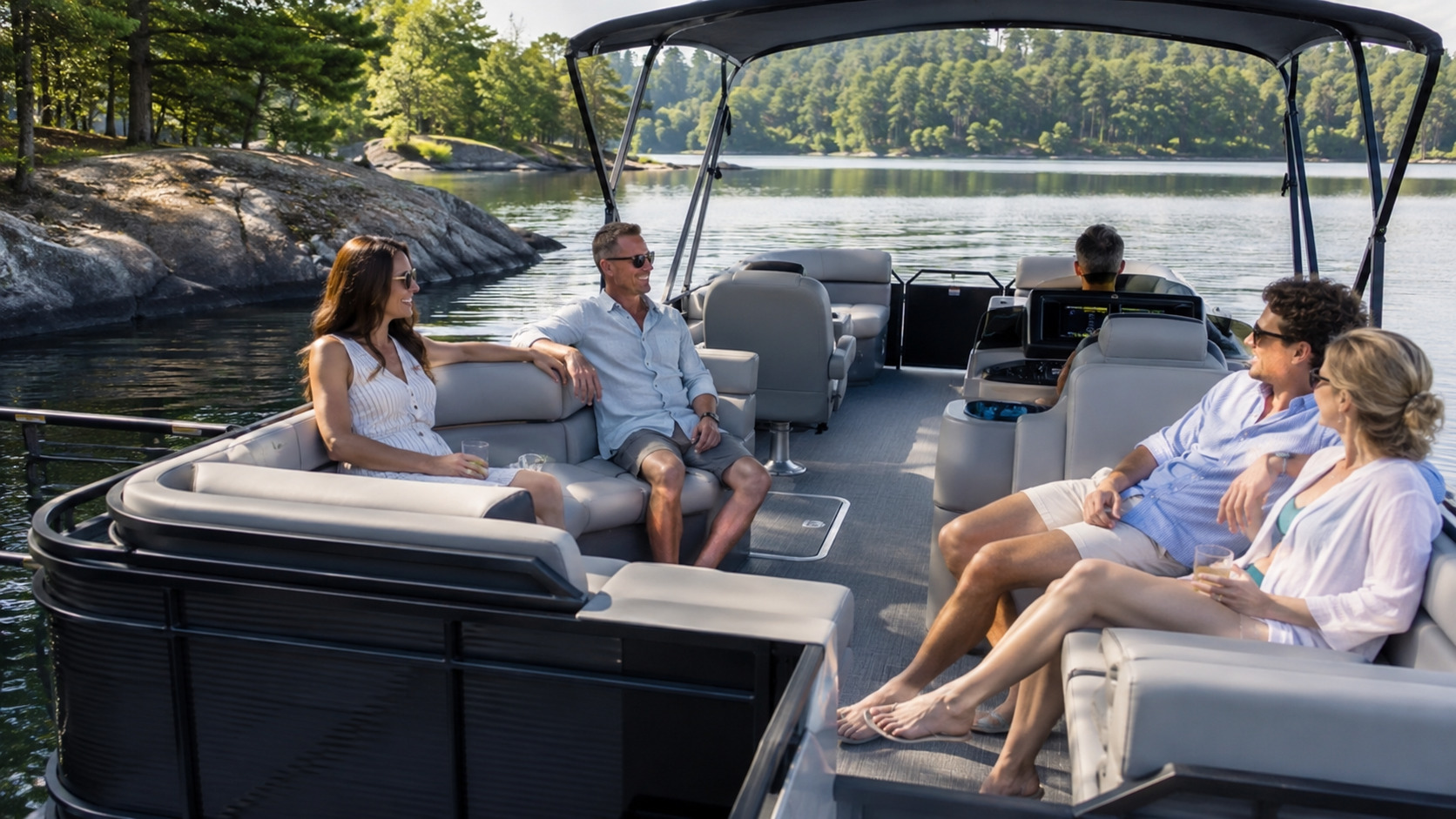 bennington 24 lxssba family lake day 01
