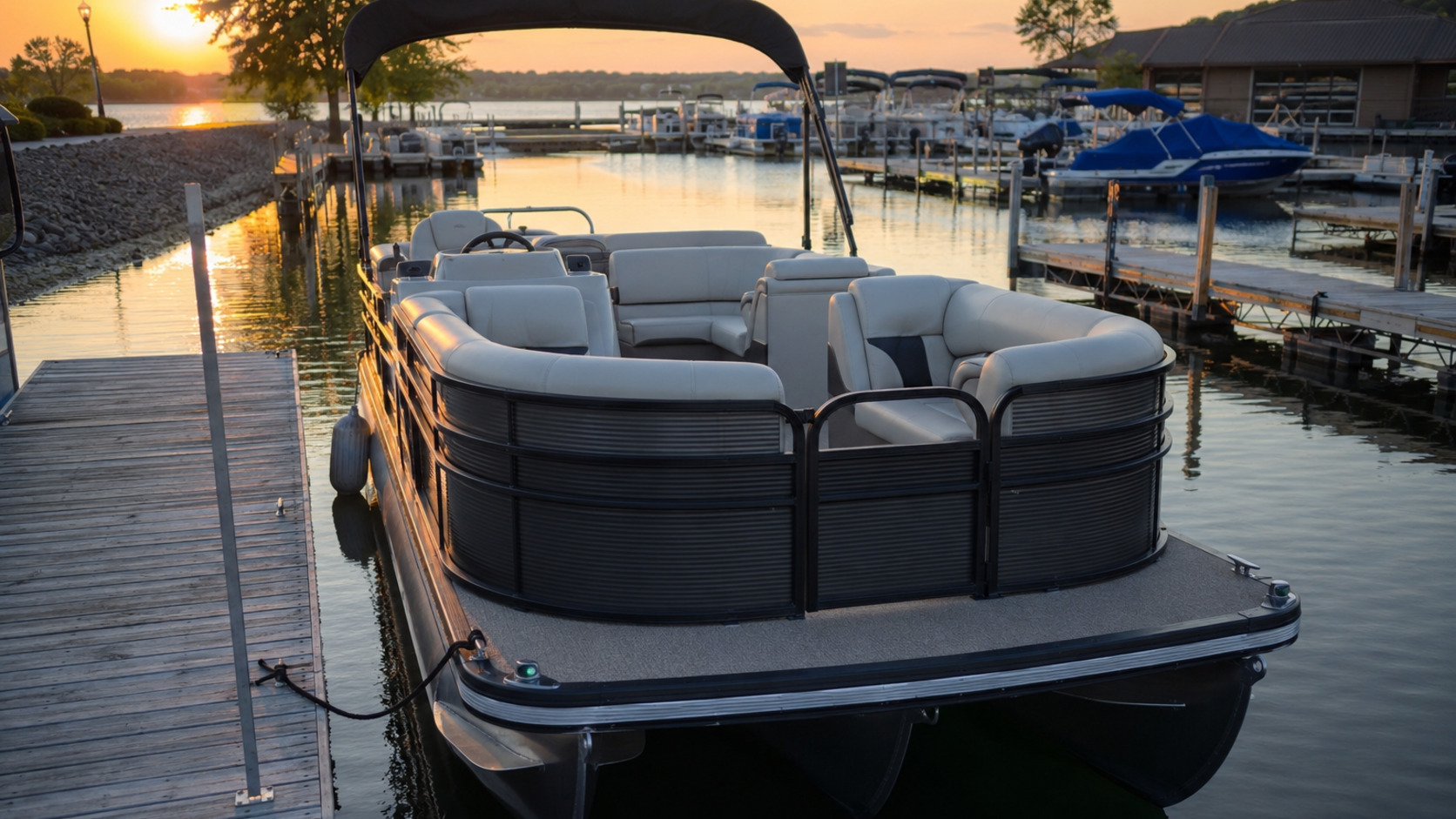 bennington 24 sx line sunset marina 11