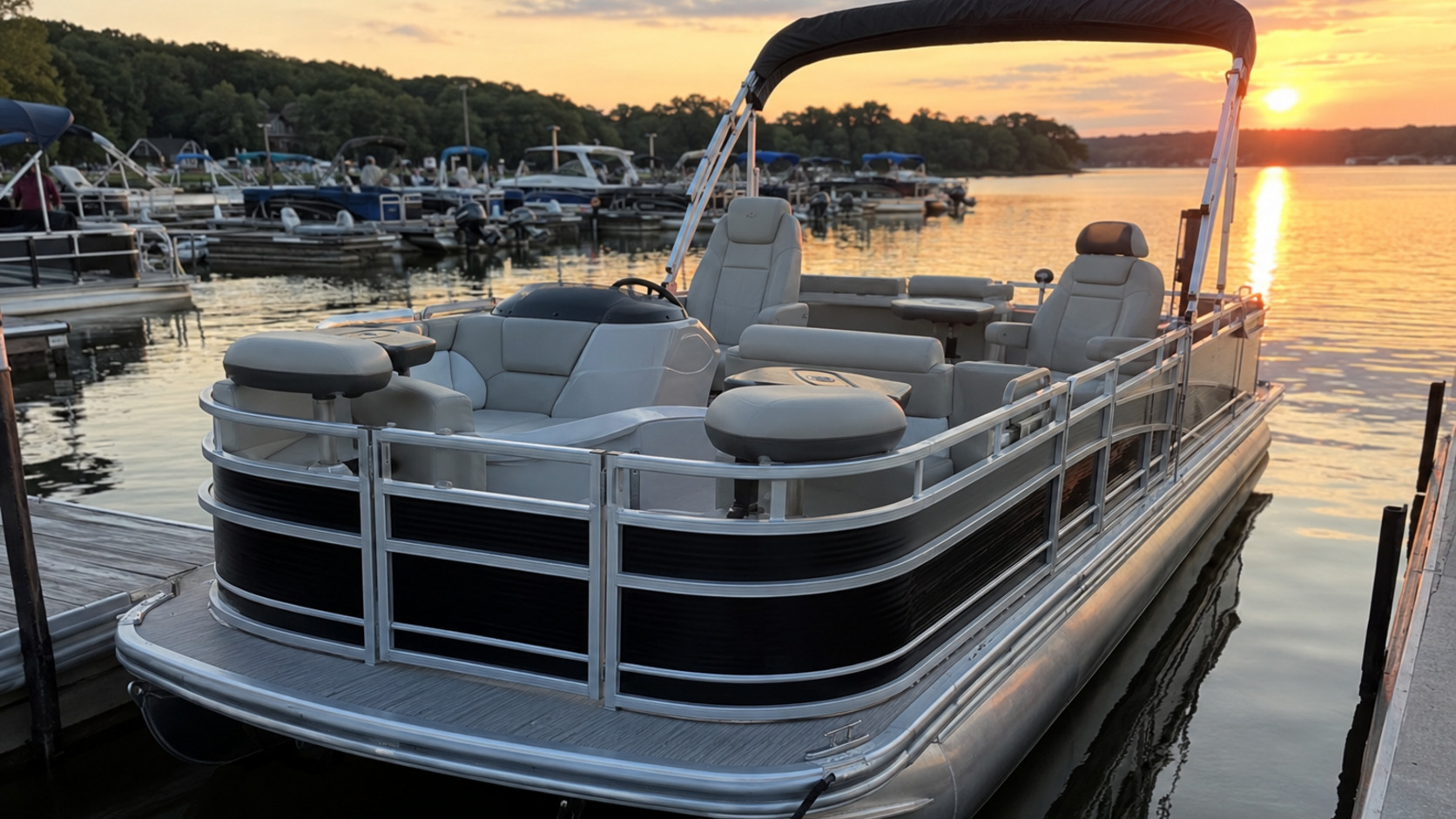 bennington 25 lsapg sunset marina 11