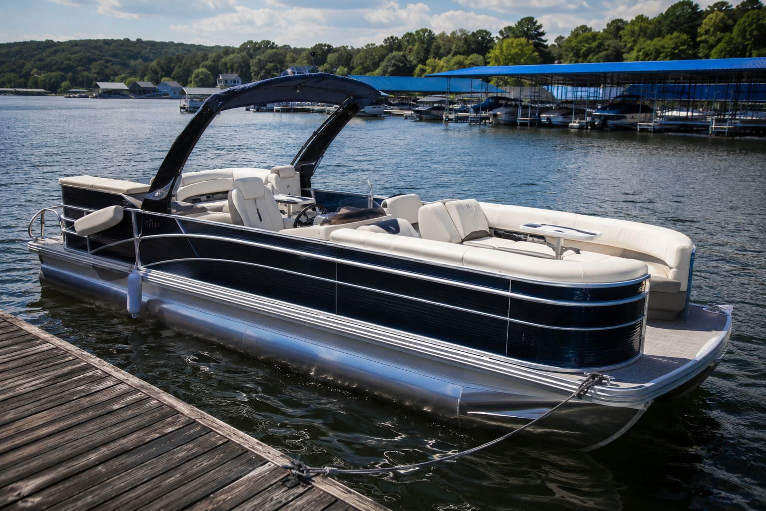 bennington 25 lsb dockside 02