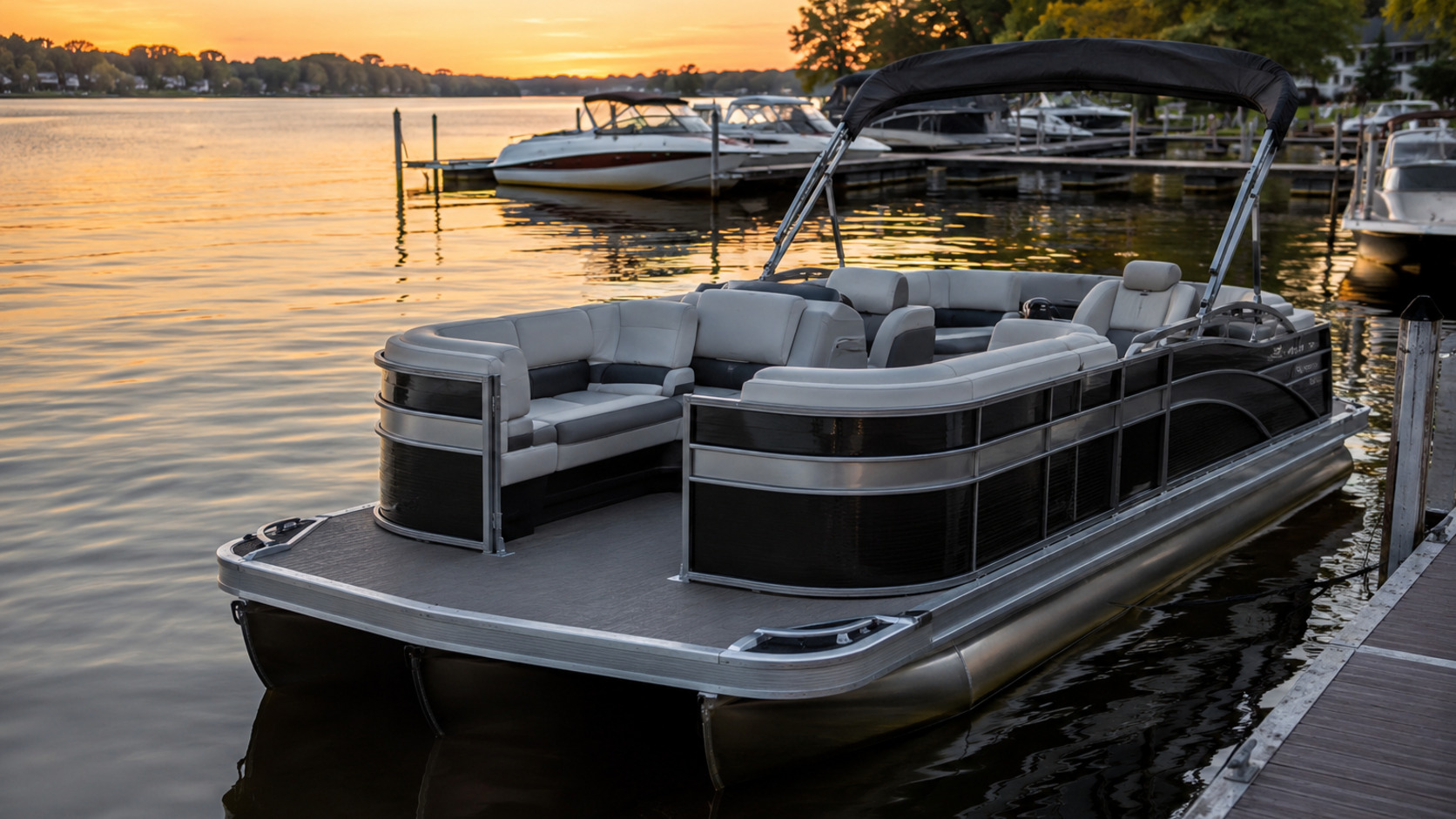 bennington 25 lsr sunset marina 11