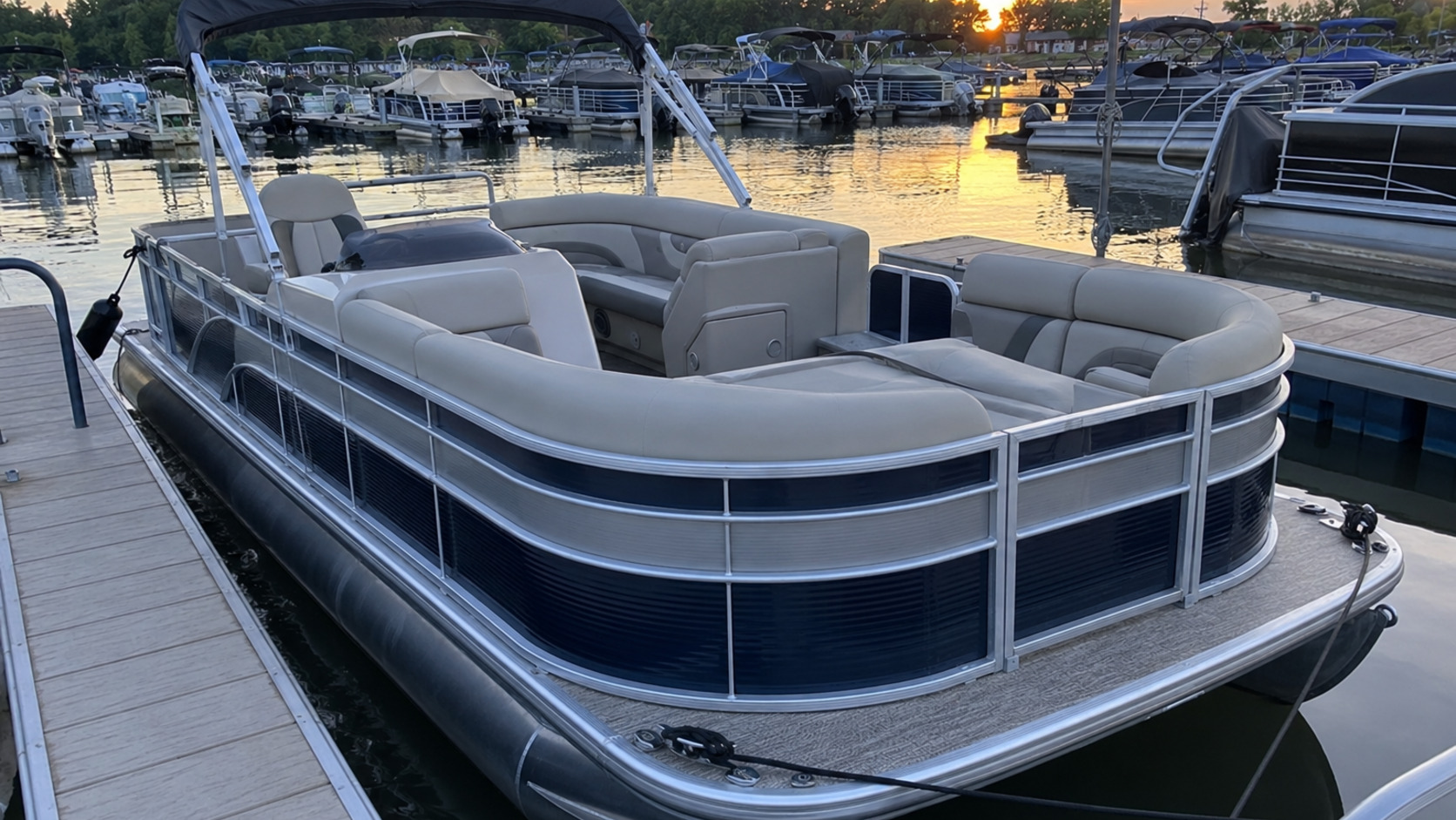 bennington 25 lsrc sunset marina 11