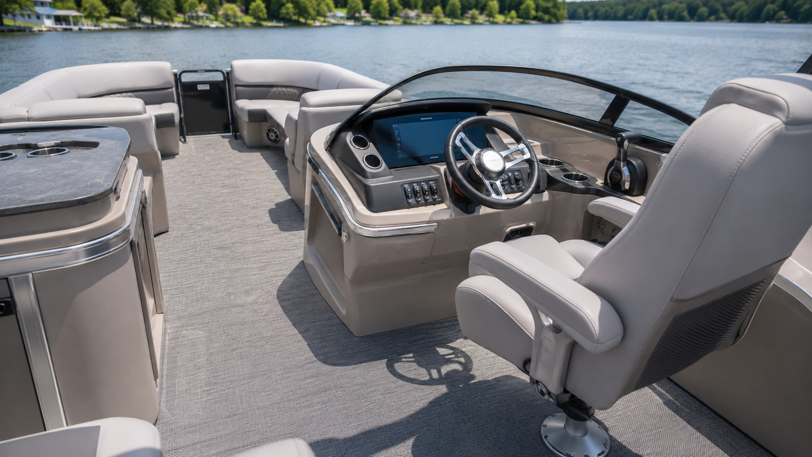 bennington 25 ltfb interior helm 01