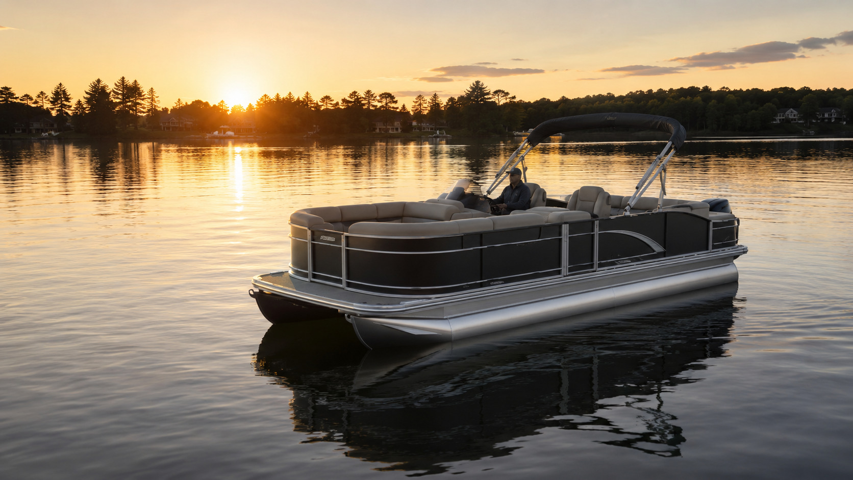 bennington 26 msb sunset leisure angle 01