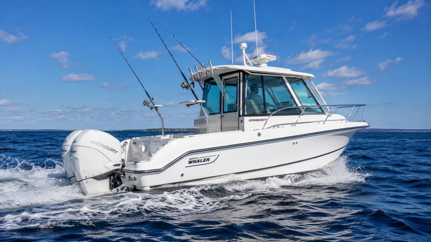 boston whaler conquest offshore running 01
