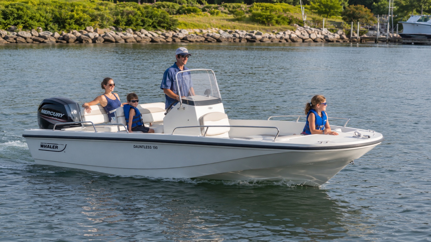 boston whaler dauntless family cruising 01