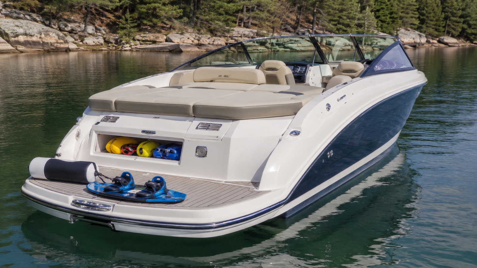 chaparral gts gts 1 quiet cove swim platform 15