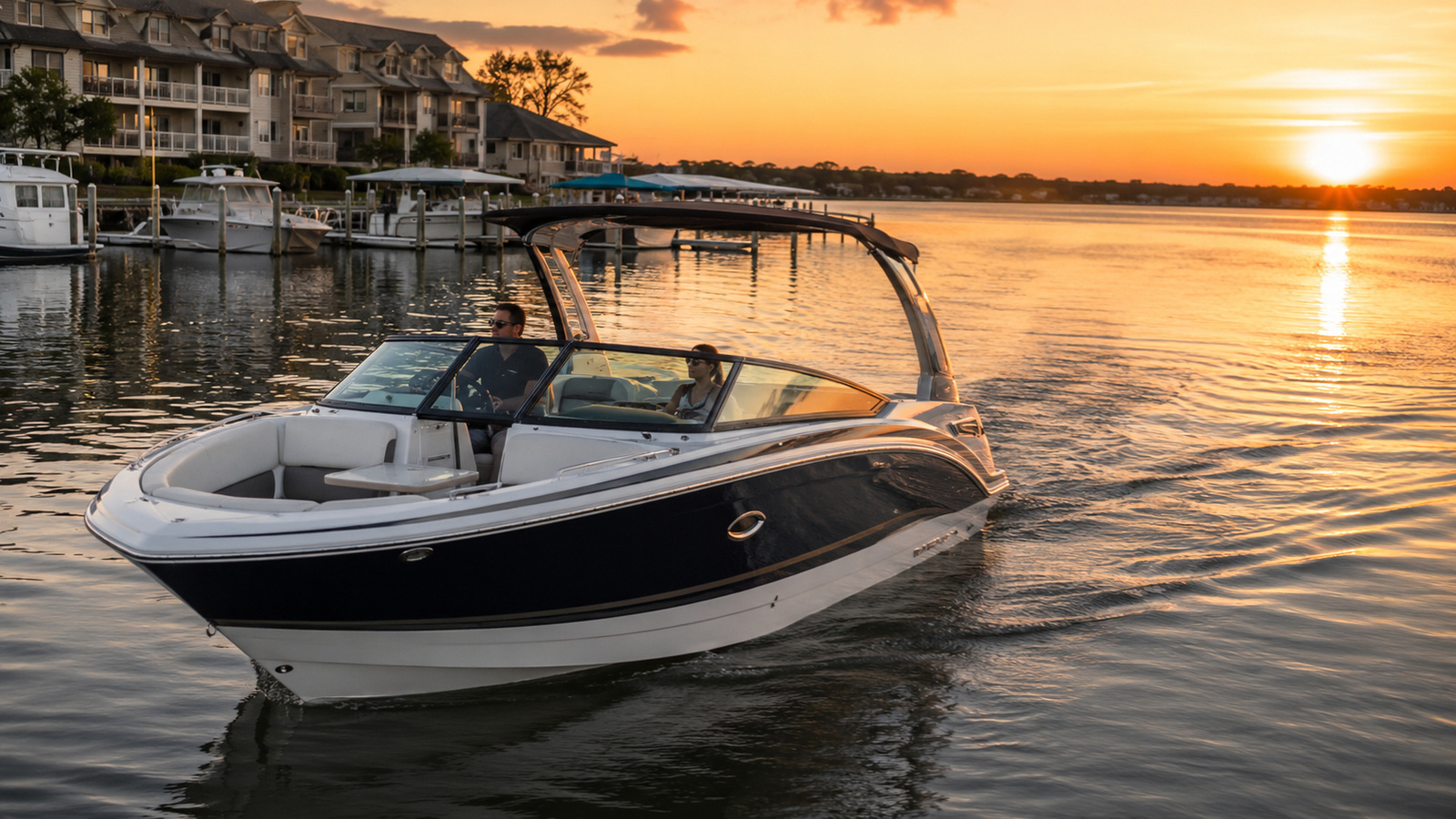chaparral gts gts 3 sunset dock departure 14