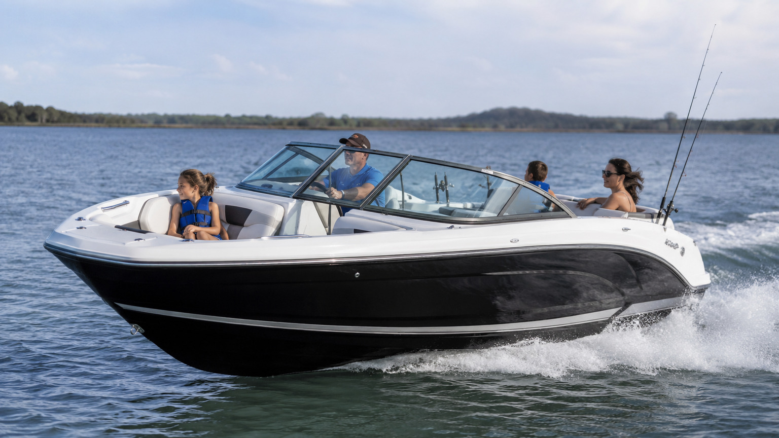 chaparral ssi 21 ssi ski fish hero exterior underway 01