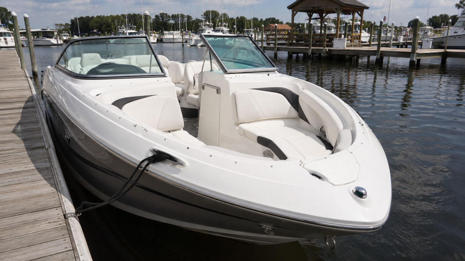 chaparral ssi 23 ssi bow entry dock 16