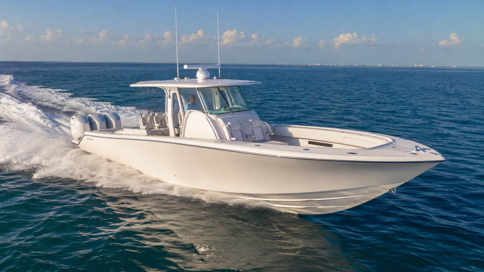 formula boats center console 457 center console fish hero exterior underway 01