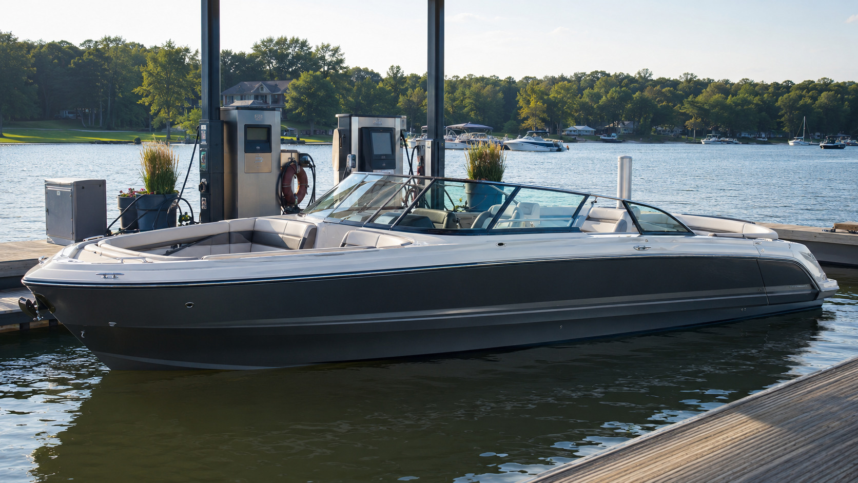 four winns freedom series h4 freedom fuel dock profile 20