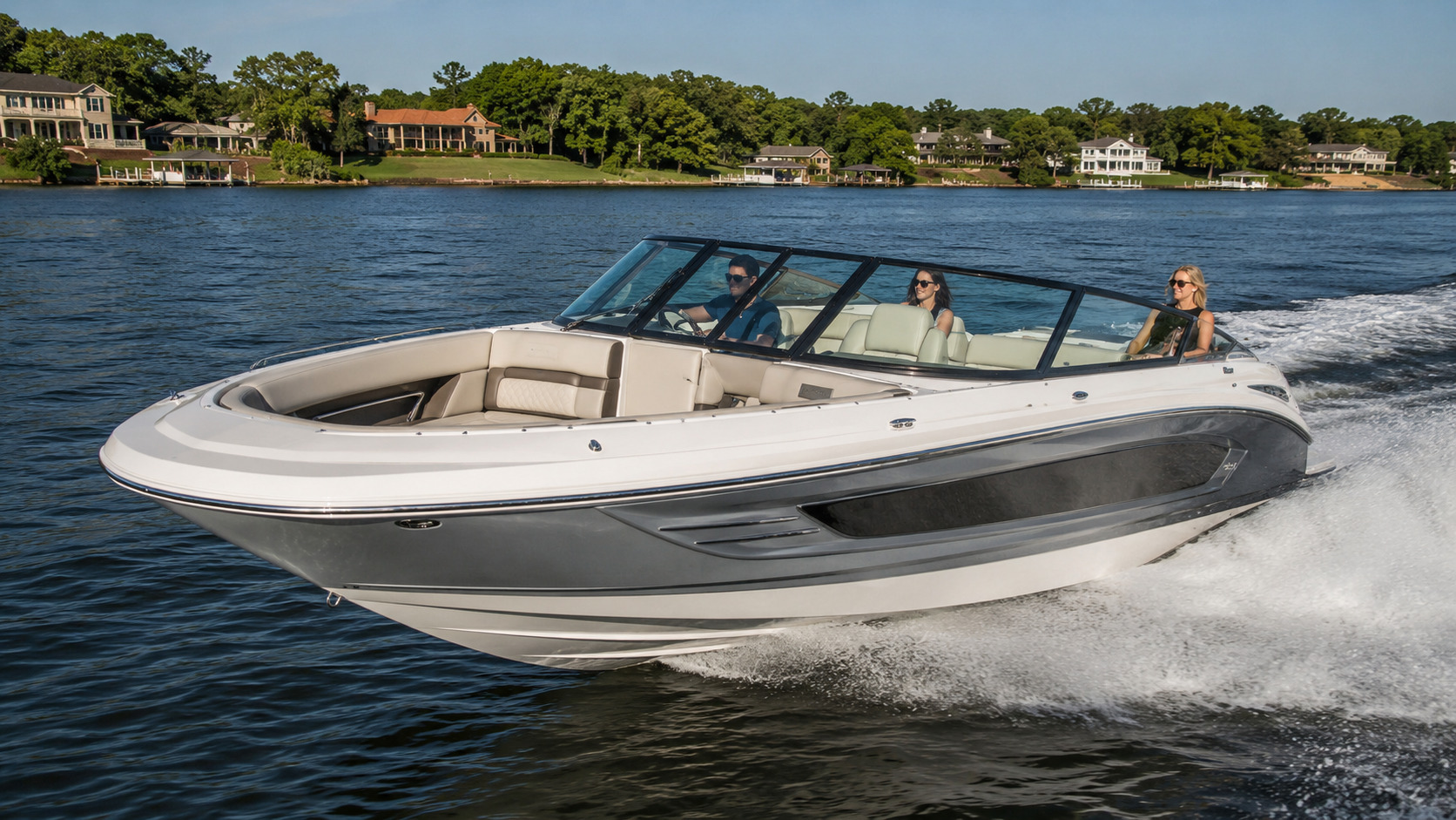 four winns freedom series h4 freedom hero underway 01