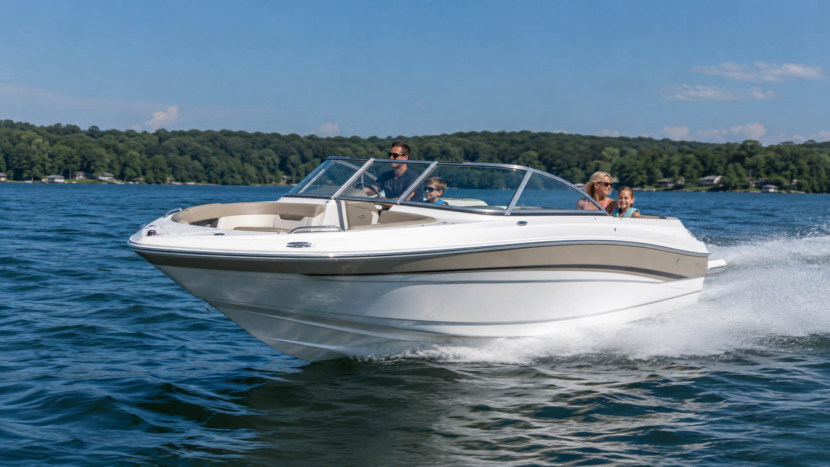 four winns freedom series low waterline running 12