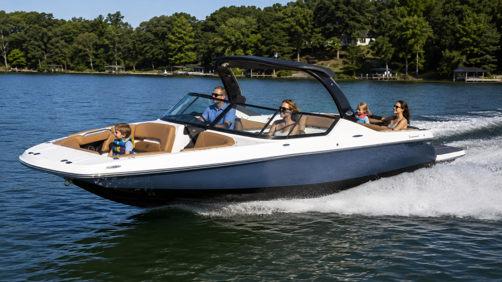 four winns h series surf lake day 17