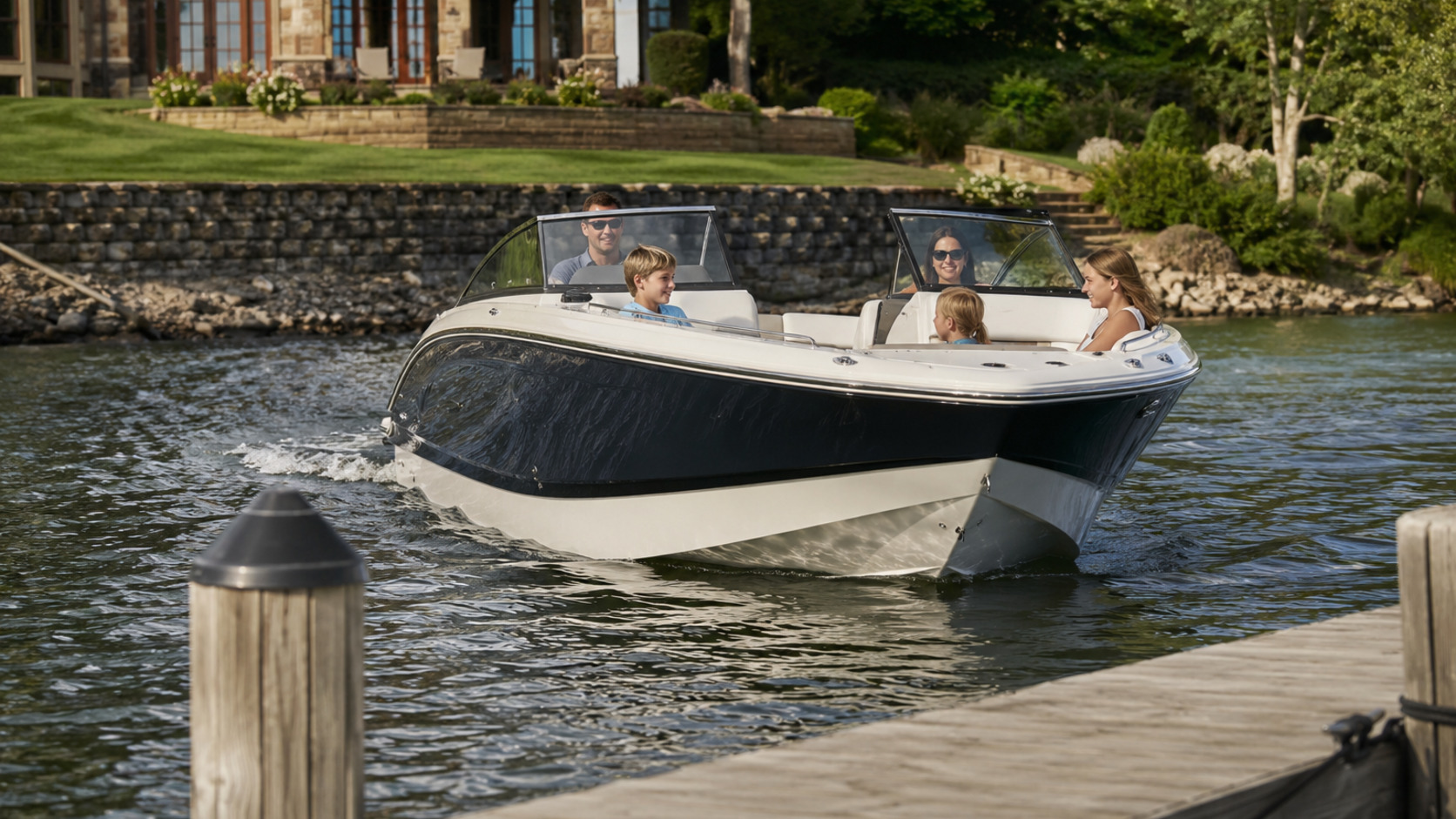 four winns h series waterfront arrival 10