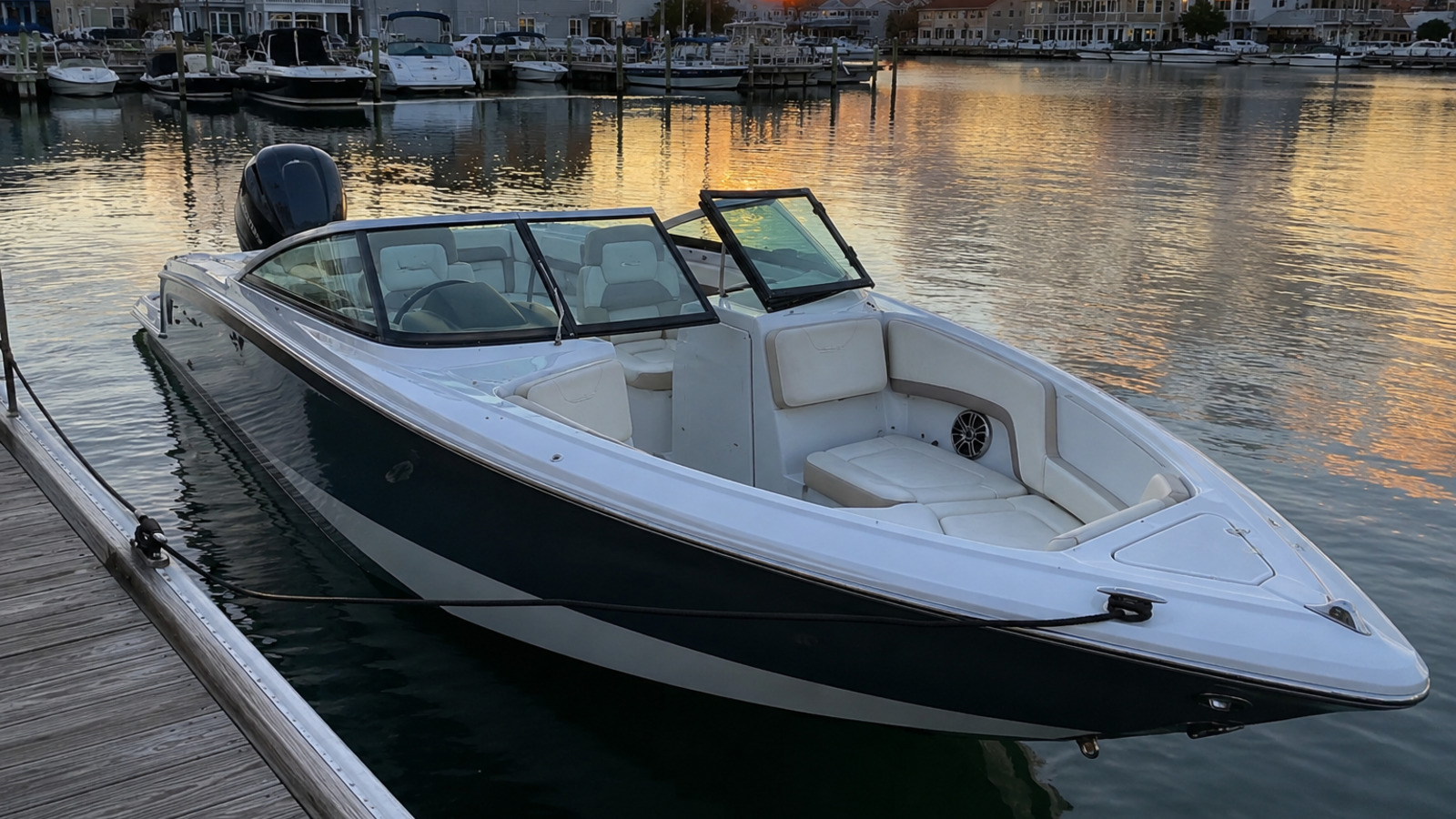 four winns h2 ob marina evening 18