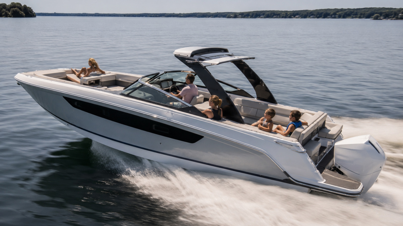 four winns h33 ob family cruising lifestyle 10